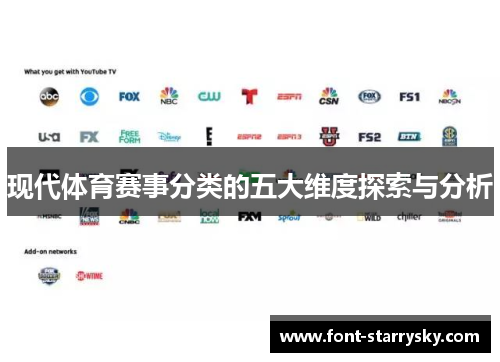 现代体育赛事分类的五大维度探索与分析